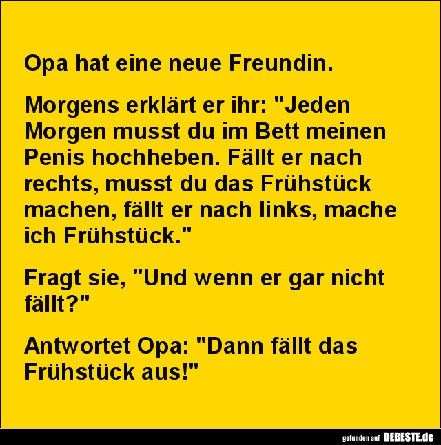 Opa hat eine neue Freundin.. - Lustige Bilder | DEBESTE.de