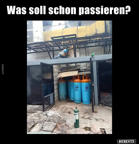 Was soll schon passieren? - Lustige Bilder | DEBESTE.de