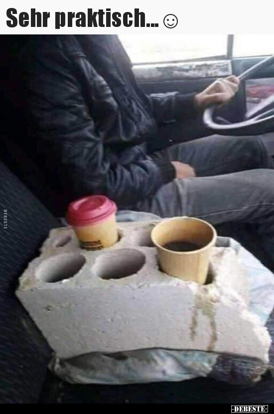 Sehr praktisch...☺