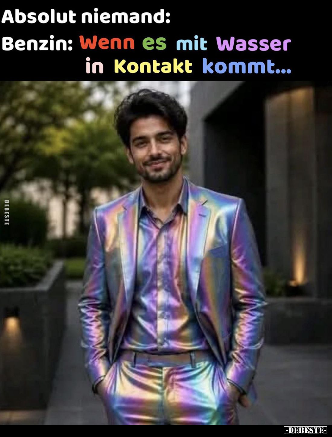 Benzin: Wenn es mit Wasser in Kontakt kommt...