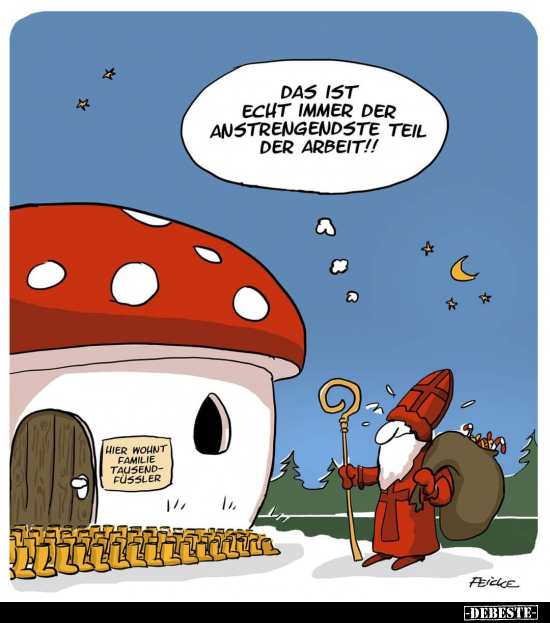 Das ist echt immer der anstrengendste Teil der Arbeit!..