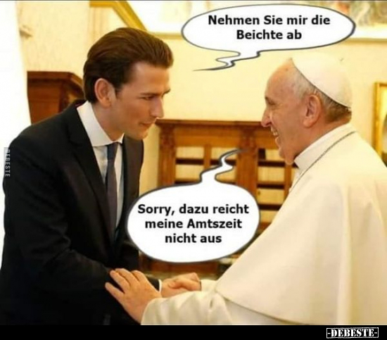 Nehmen Sie mir die Beichte ab..