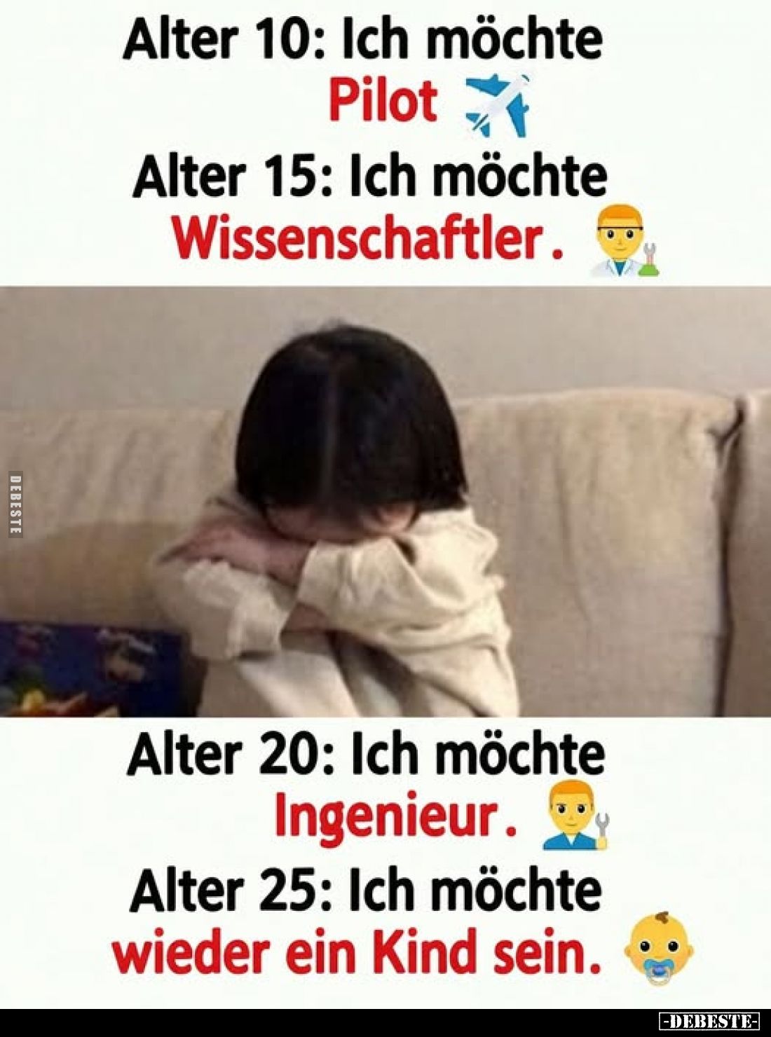 Alter 10: Ich möchte Pilot.. - Lustige Bilder | DEBESTE.de