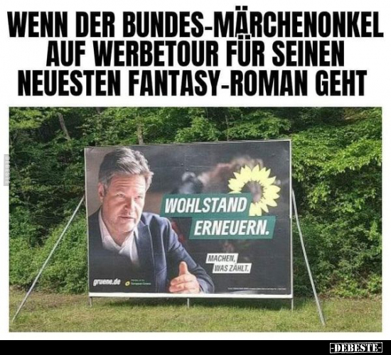 Wenn der Bundes-Märchenonkel auf Werbetour.. - Lustige Bilder | DEBESTE.de
