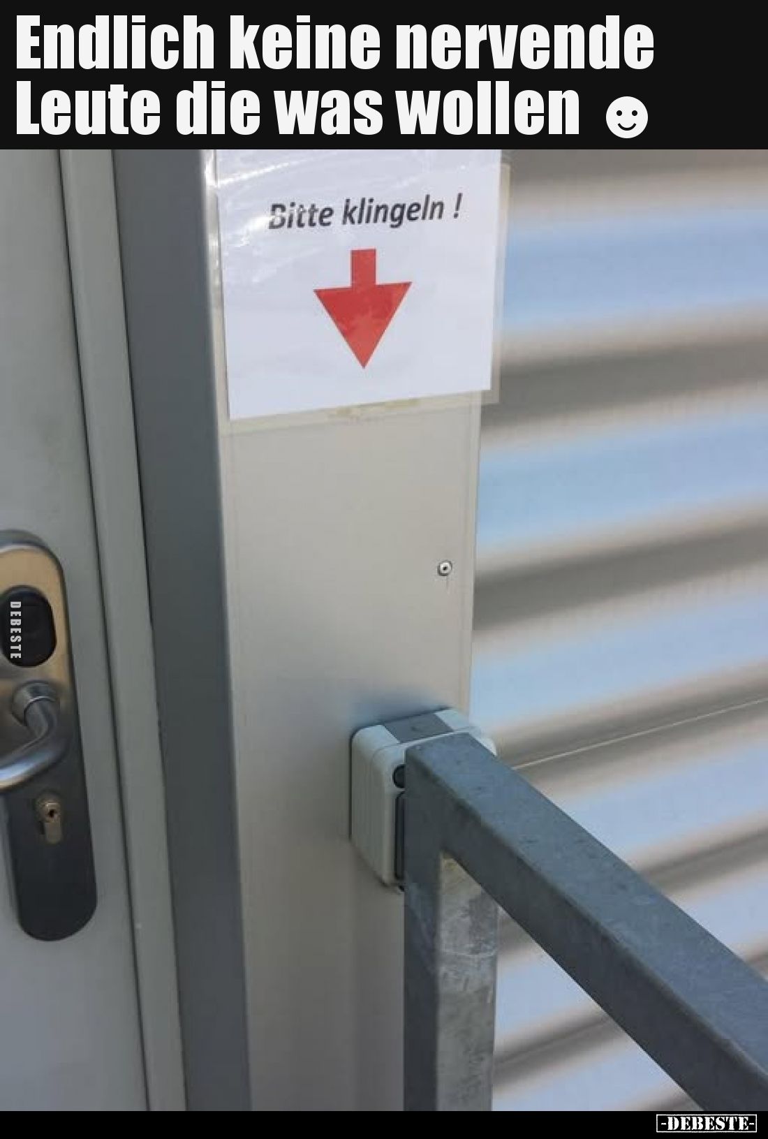 Endlich keine nervende Leute die was wollen.