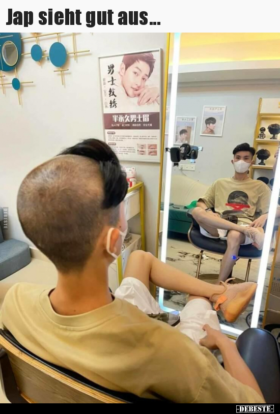 Jap sieht gut aus...