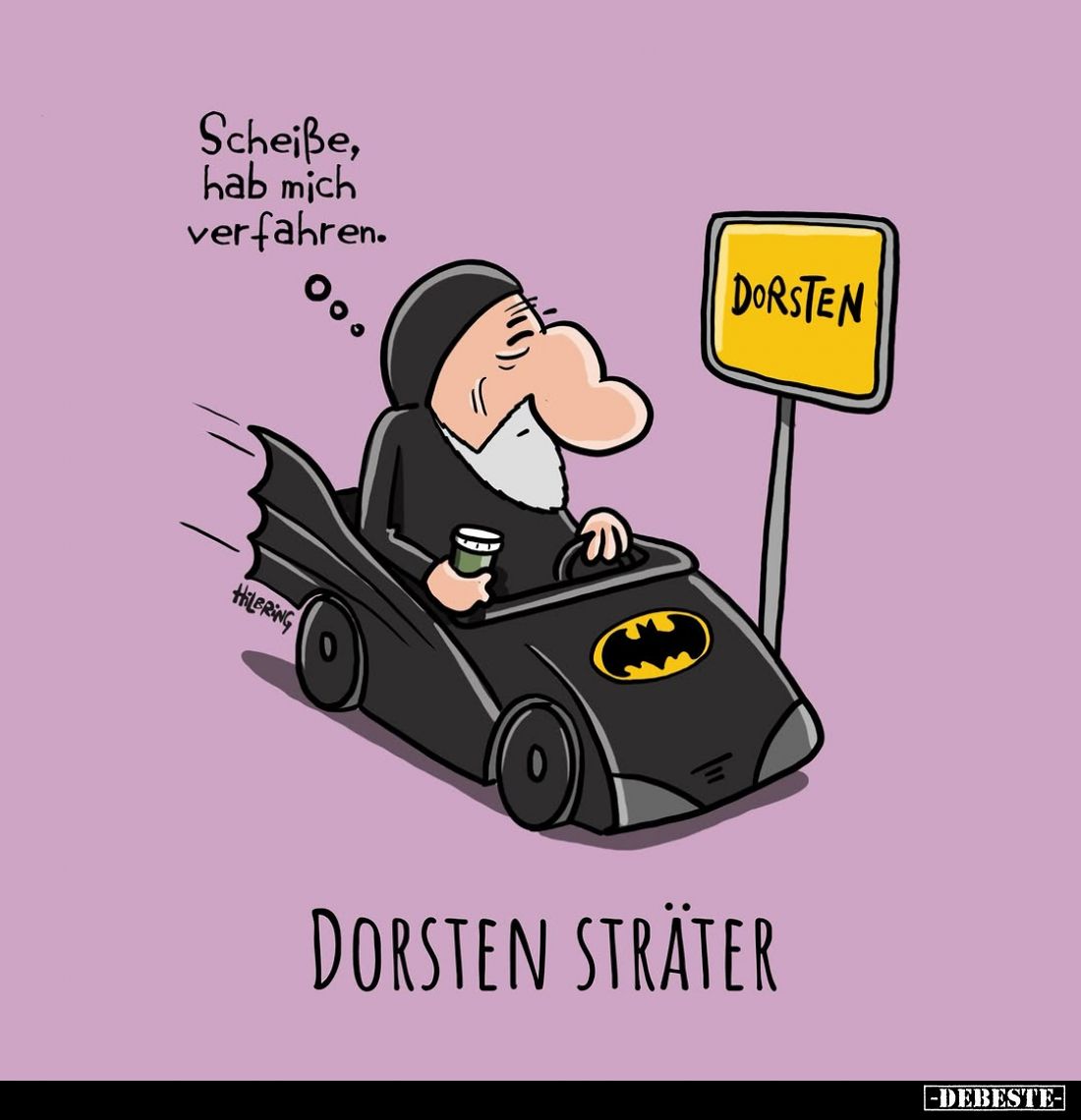 Dorsten Sträter. - Scheiße, hab mich verfahren.