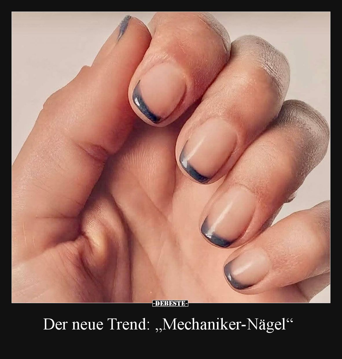 Der neue Trend: „Mechaniker-Nägel“