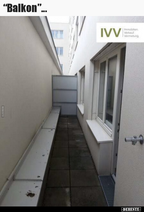 "Balkon”... - Lustige Bilder | DEBESTE.de