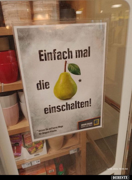 Einfach mal die Birne einschalten!.. - Lustige Bilder | DEBESTE.de
