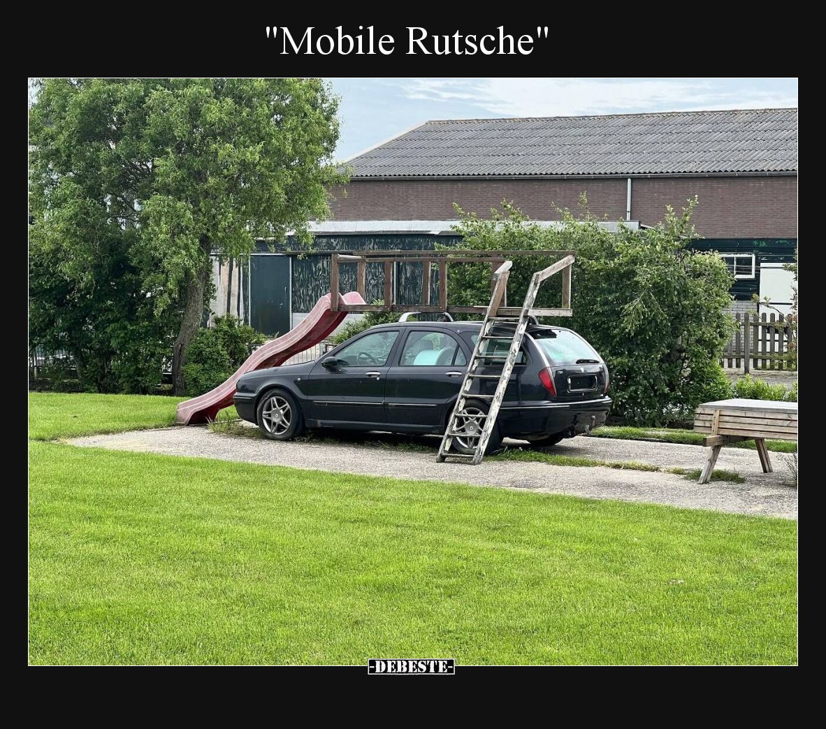 Mobile Rutsche