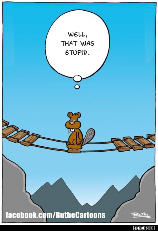 WELL, THAT WAS STUPID.
