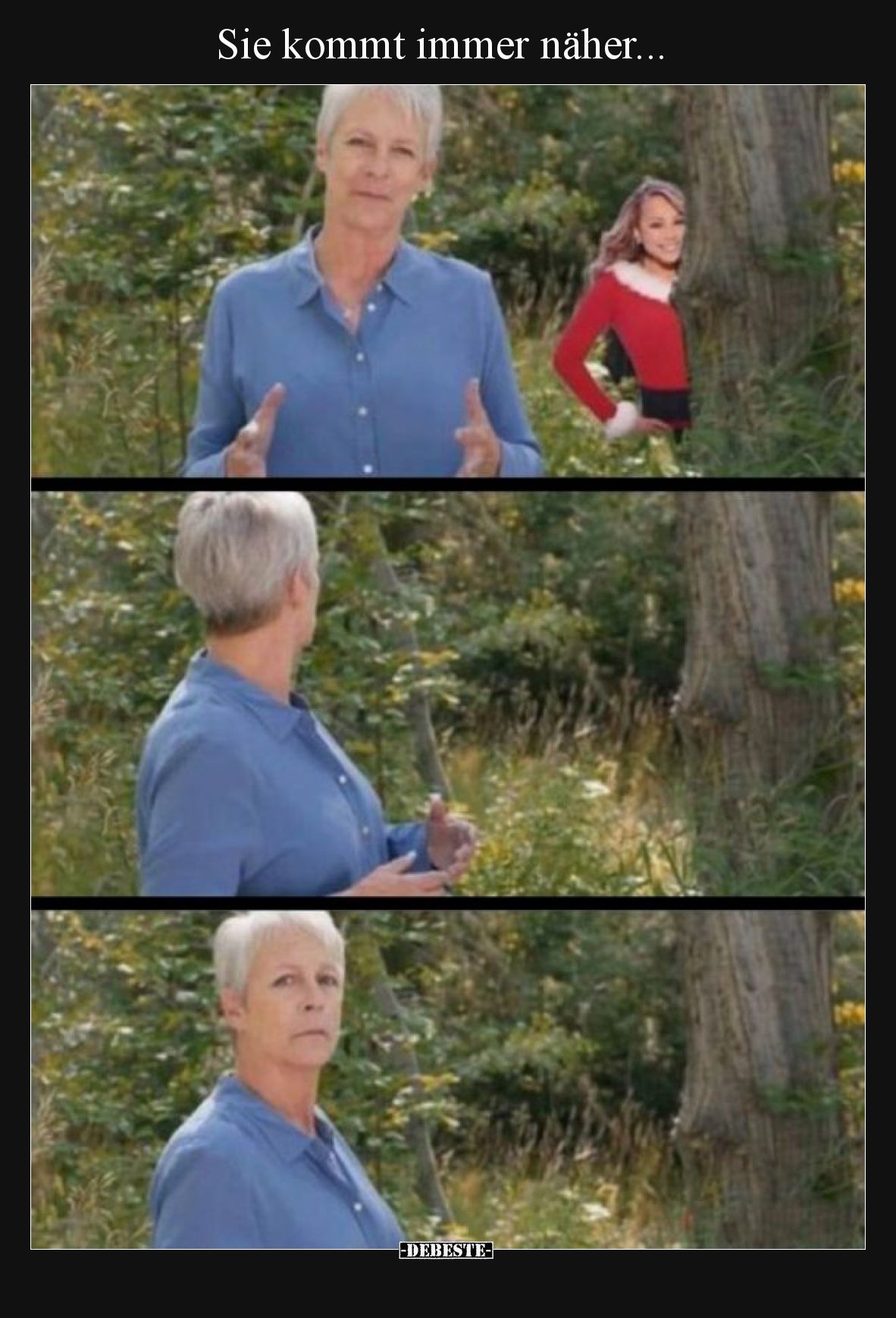 Sie kommt immer näher.