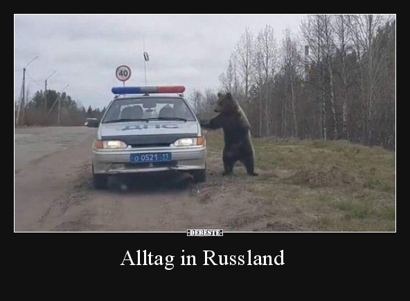 Alltag in Russland..