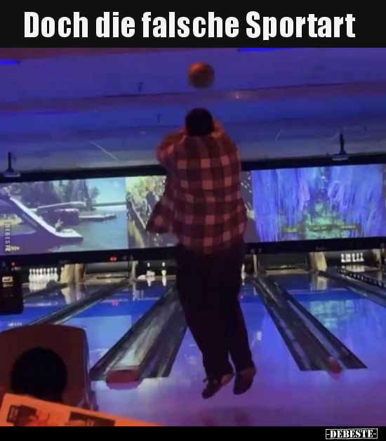 Doch die falsche Sportart..