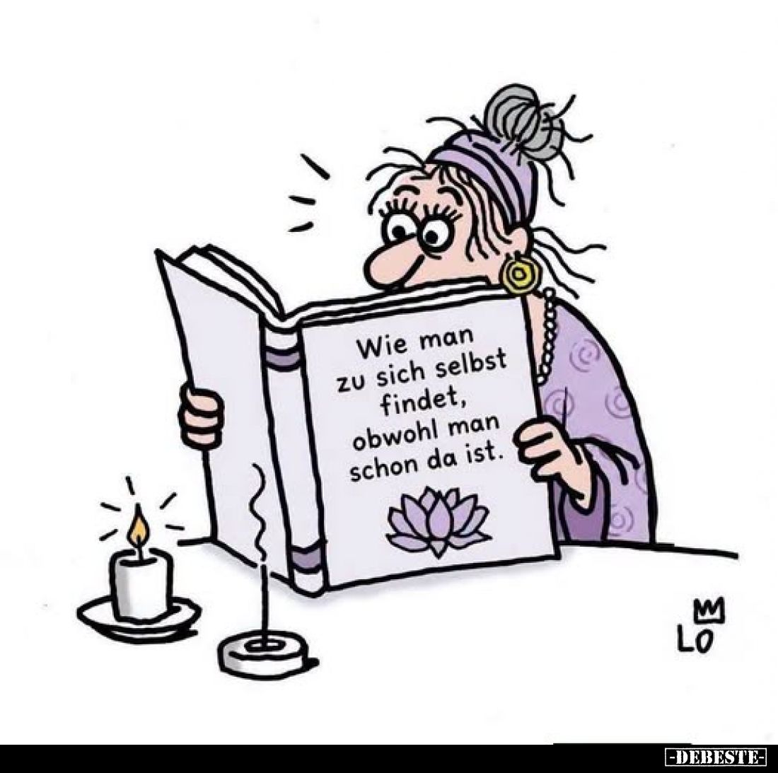 Wie man zu sich selbst findet, obwohl man schon da ist.