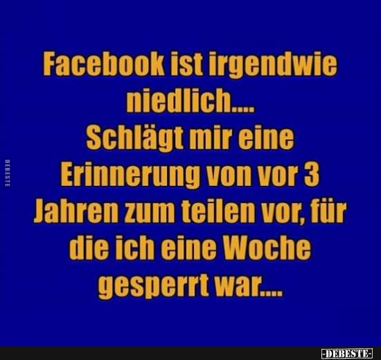 Facebook ist irgendwie niedlich... - Lustige Bilder | DEBESTE.de