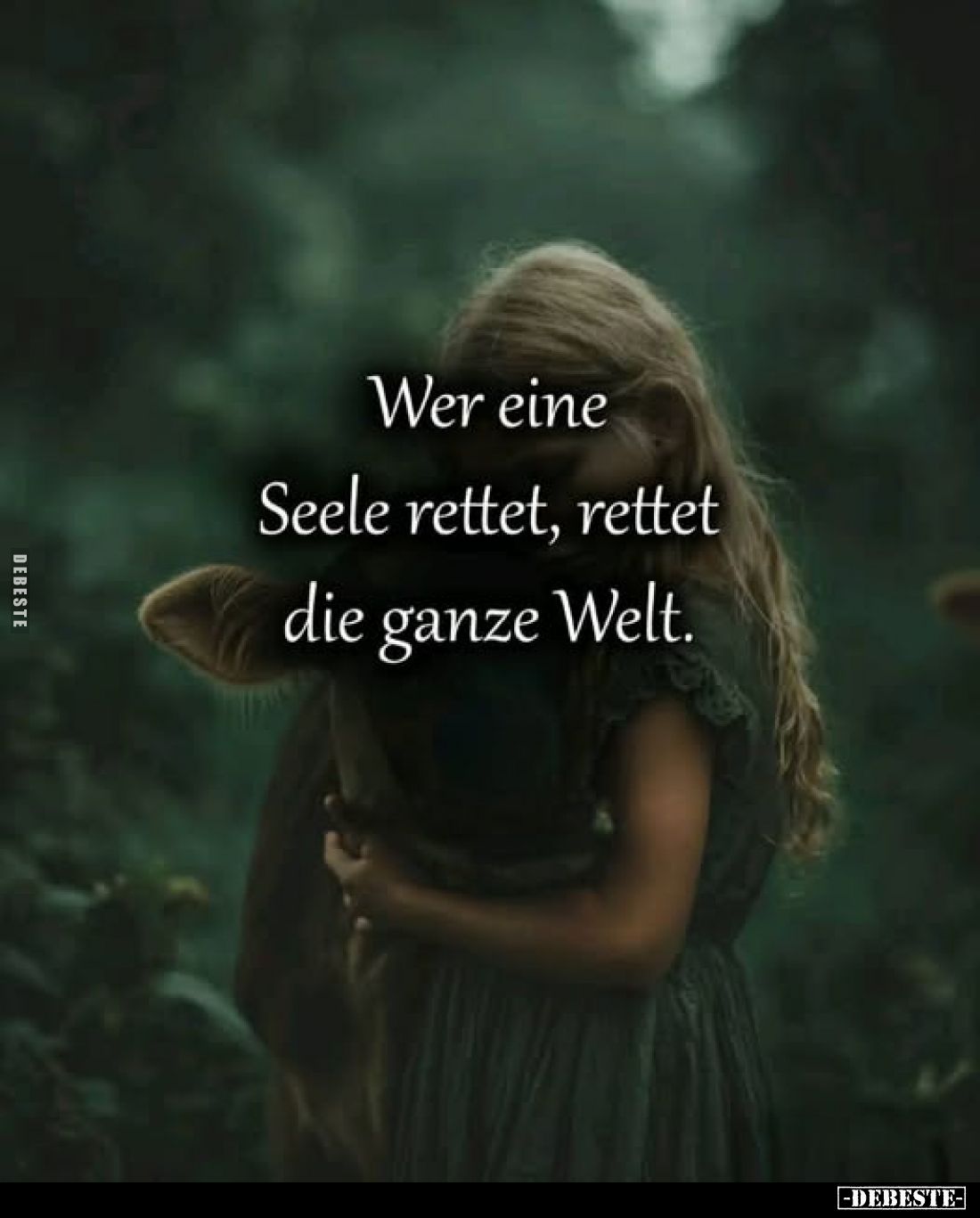Wer eine Seele rettet, rettet die ganze Welt.