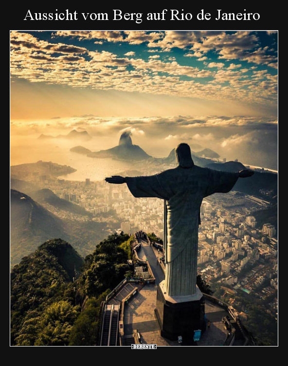 Aussicht vom Berg auf Rio de Janeiro.. - Lustige Bilder | DEBESTE.de
