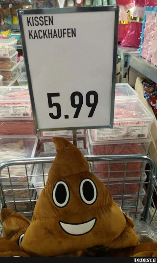 Kissen Kackhaufen..