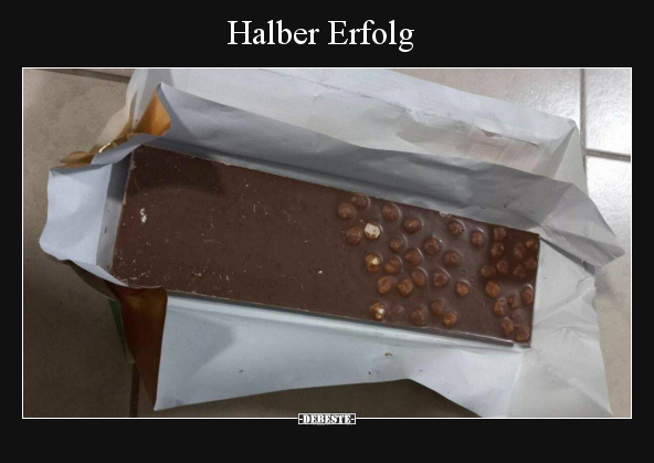 Halber Erfolg.. - Lustige Bilder | DEBESTE.de