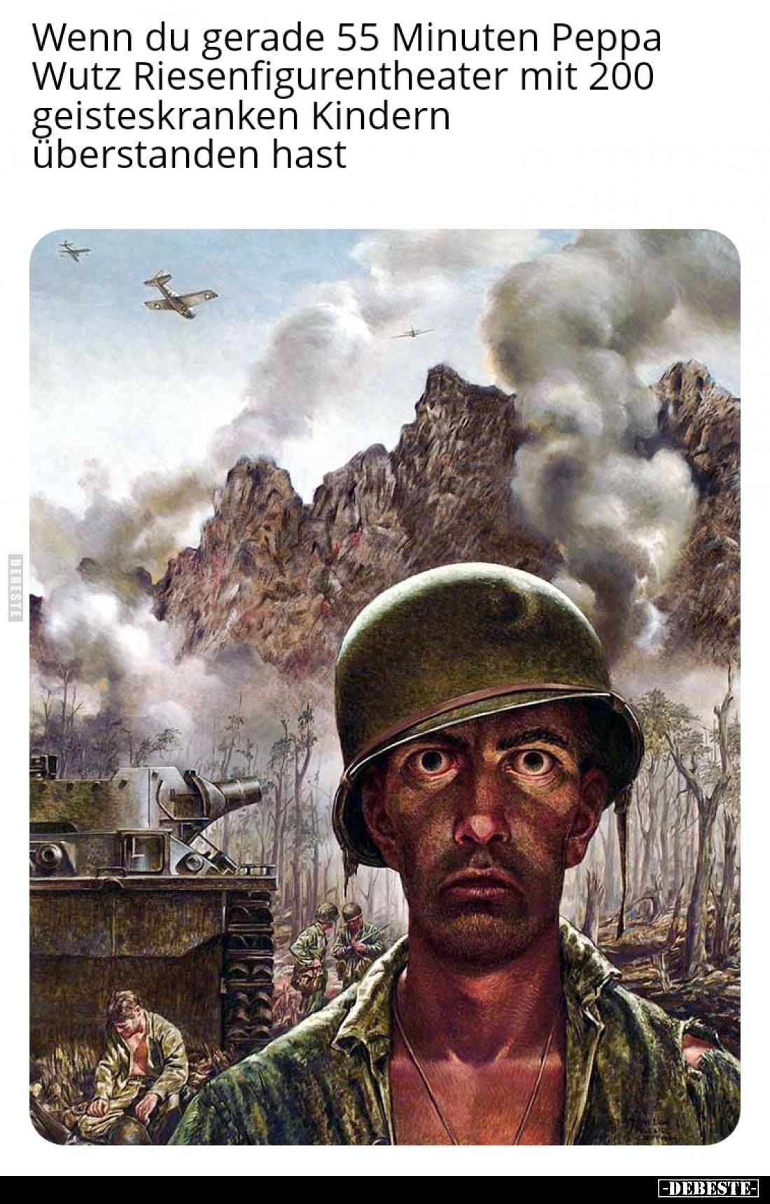 Wenn du gerade 55 Minuten Peppa Wutz Riesenfigurentheater.. - Lustige Bilder | DEBESTE.de