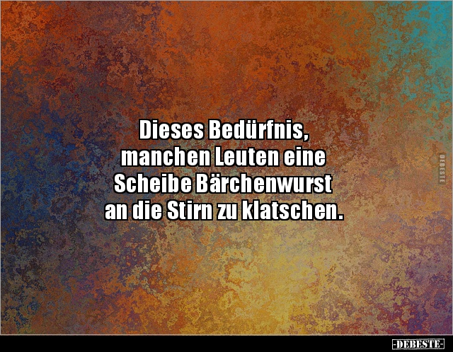 Dieses Bedürfnis, manchen Leuten eine Scheibe.. - Lustige Bilder | DEBESTE.de