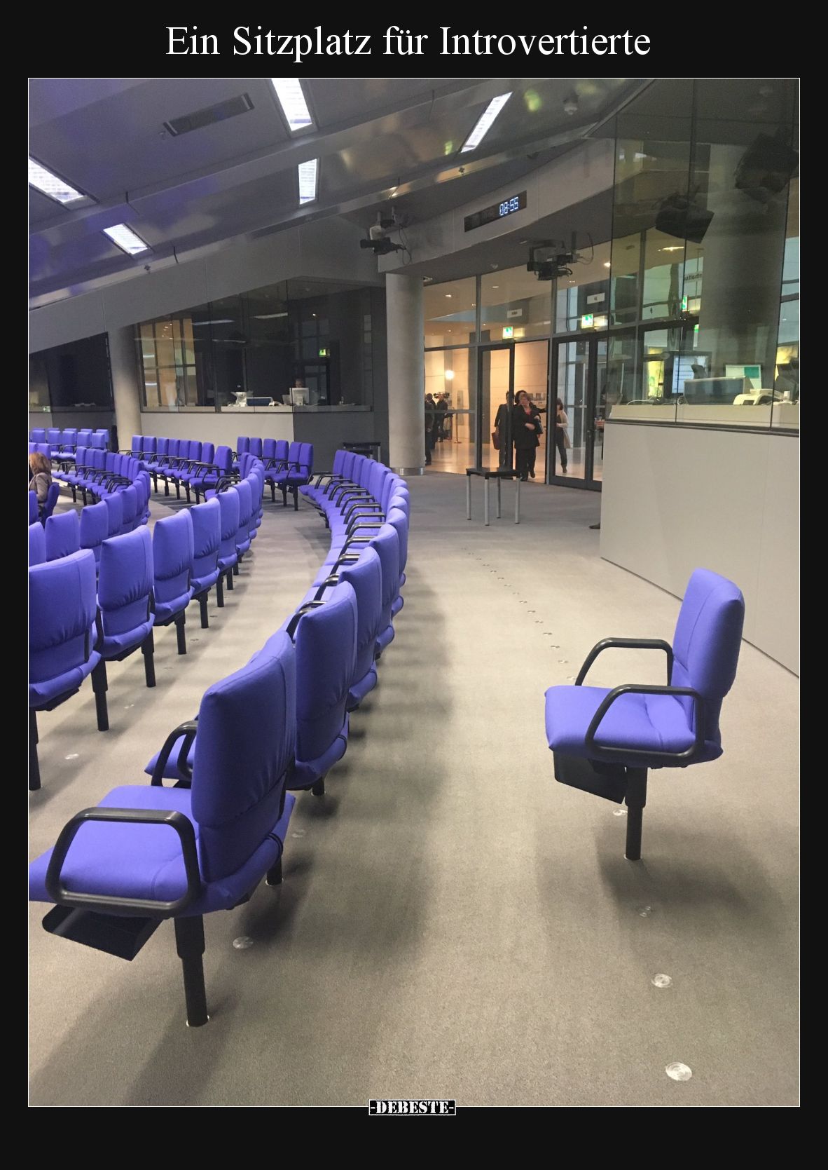 Ein Sitzplatz für Introvertierte