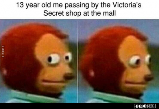 13 year old me passing by the Victoria's Secret shop.. - Lustige Bilder | DEBESTE.de