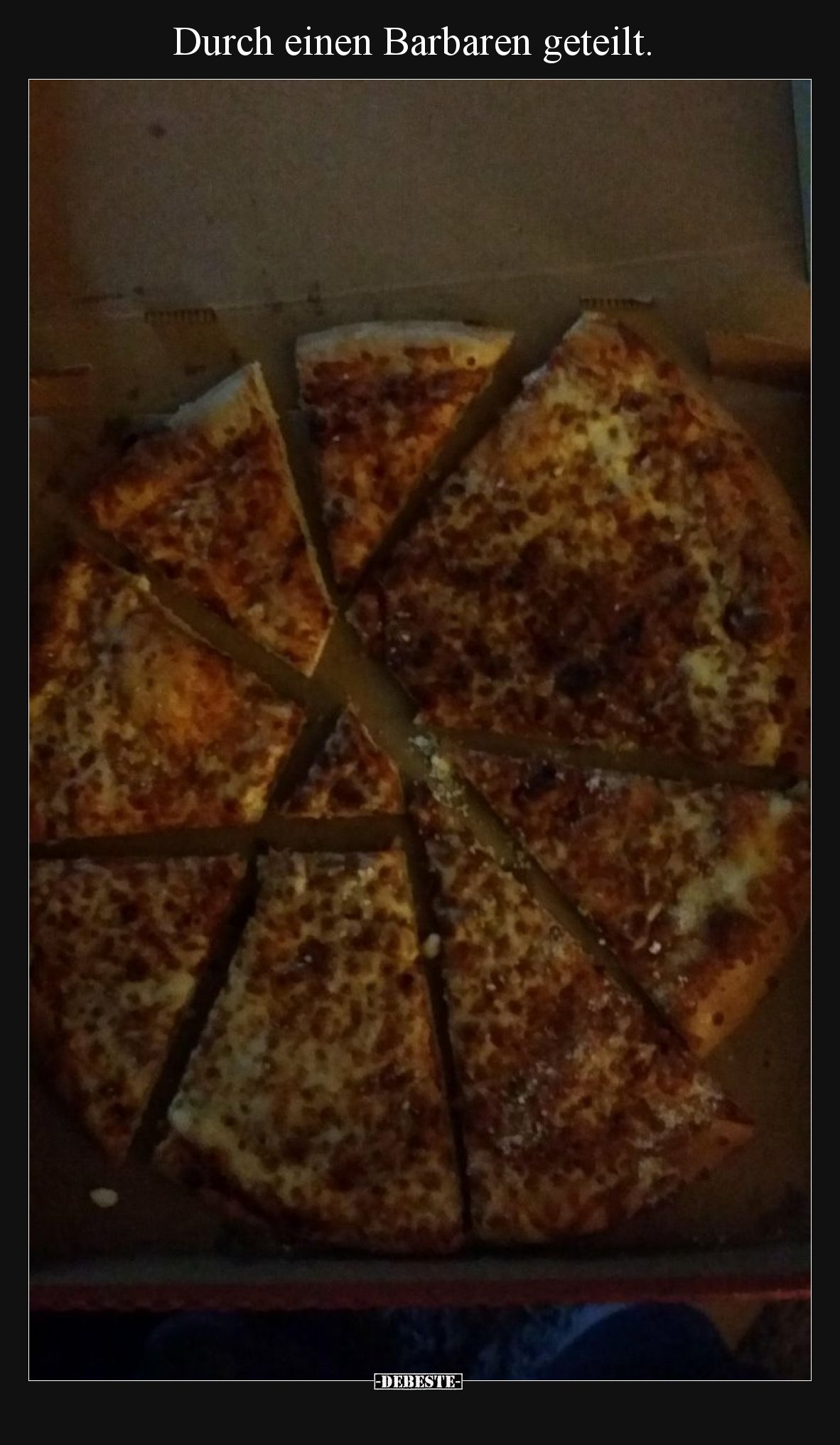 Durch einen Barbaren geteilt