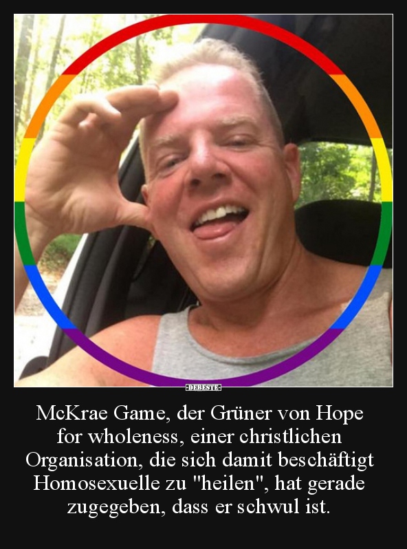 McKrae Game, der Grüner von Hope for wholeness, einer..