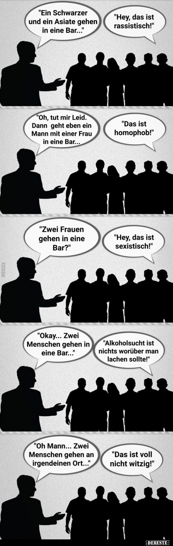 "Ein Schwarzer und ein Asiate gehen in eine Bar..." - Lustige Bilder | DEBESTE.de