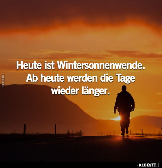 Heute ist Wintersonnenwende.. - Lustige Bilder | DEBESTE.de