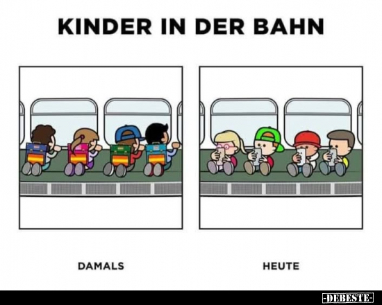 Kinder, Bahn