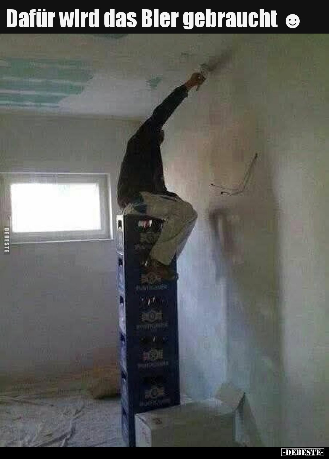 Dafür wird das Bier gebraucht.
