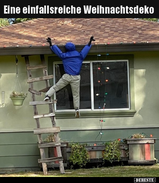 Eine einfallsreiche Weihnachtsdeko