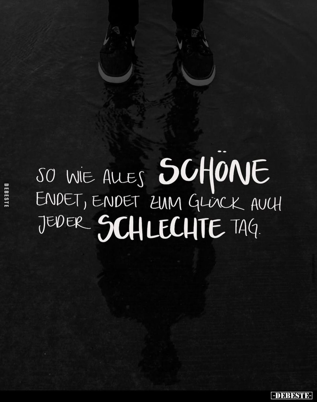 So wie alles schöne endet, endet zum Glück auch jeder schlechte Tag.