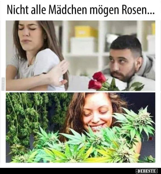 Nicht alle Mädchen mögen Rosen...
