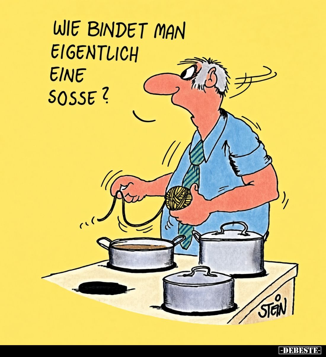 Wie bindet man eigentlich eine Soße?