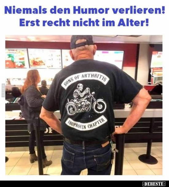 Niemals den Humor verlieren!.. - Lustige Bilder | DEBESTE.de