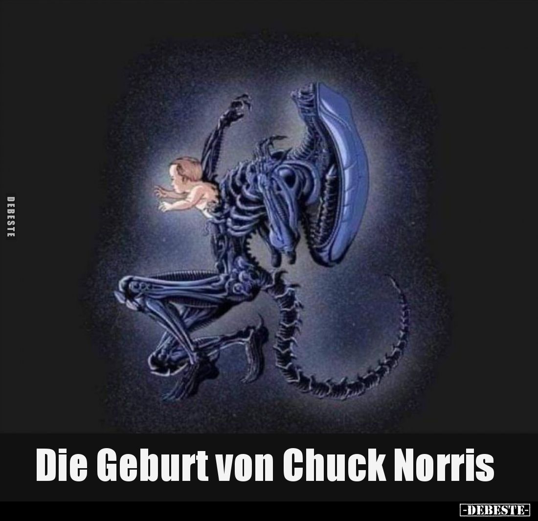 Die Geburt von Chuck Norris