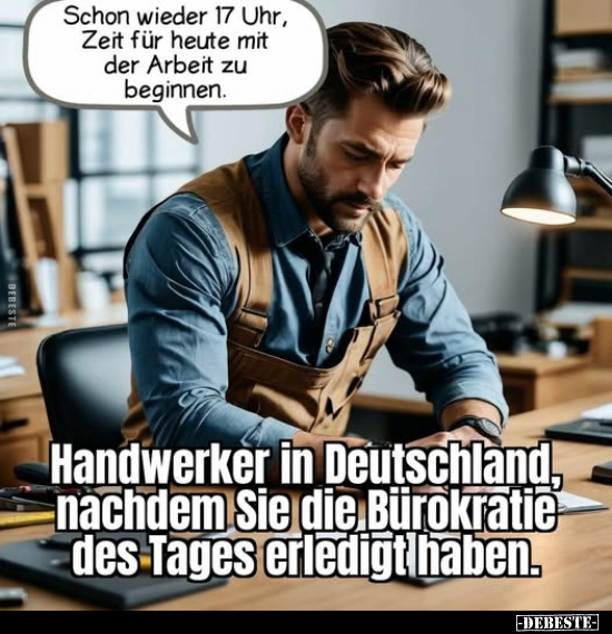 Handwerker in Deutschland.. - Lustige Bilder | DEBESTE.de