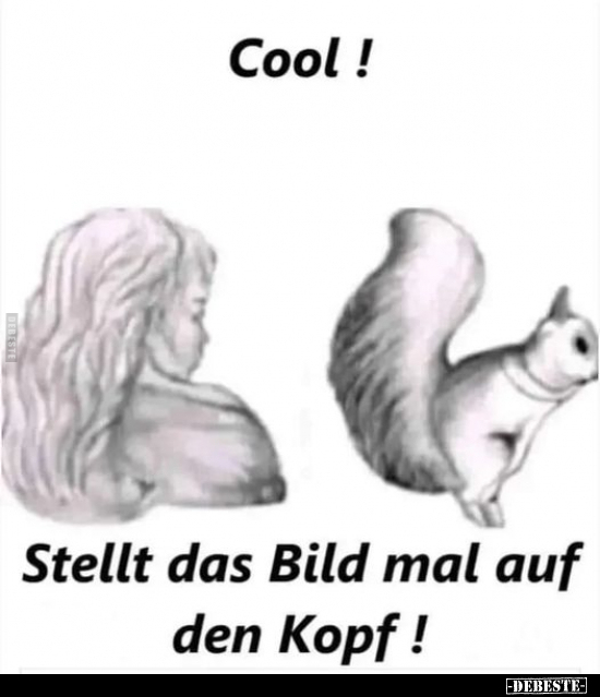 Cool! Stellt das Bild mal auf den Kopf !.. - Lustige Bilder | DEBESTE.de