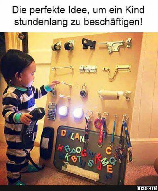 Die perfekte Idee, um ein Kind stundenlang zu beschäftigen! - Lustige Bilder | DEBESTE.de