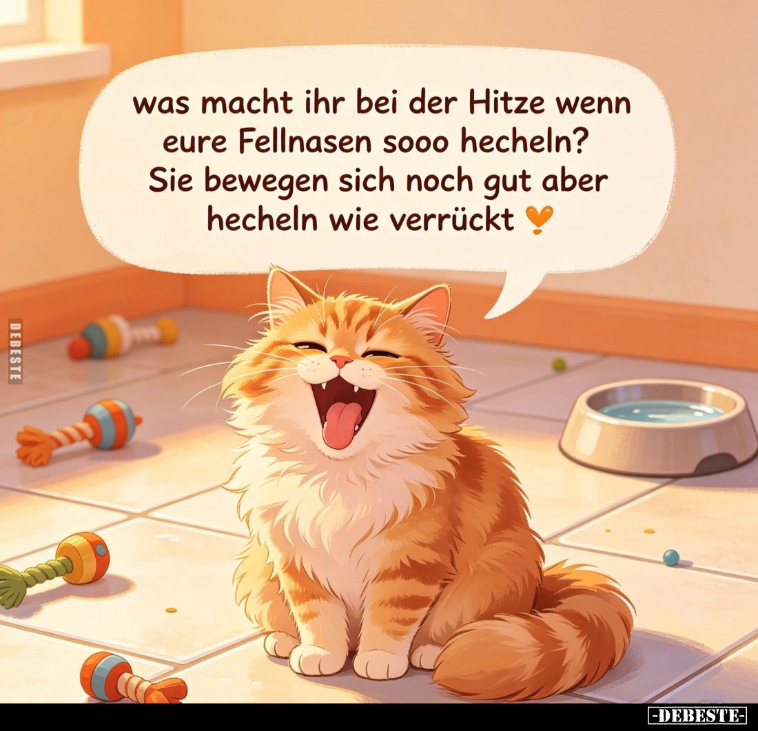 Was macht ihr bei der Hitze wenn eure Fellnasen sooo hecheln?
Sie bewegen sich noch gut aber hecheln wie verrückt.