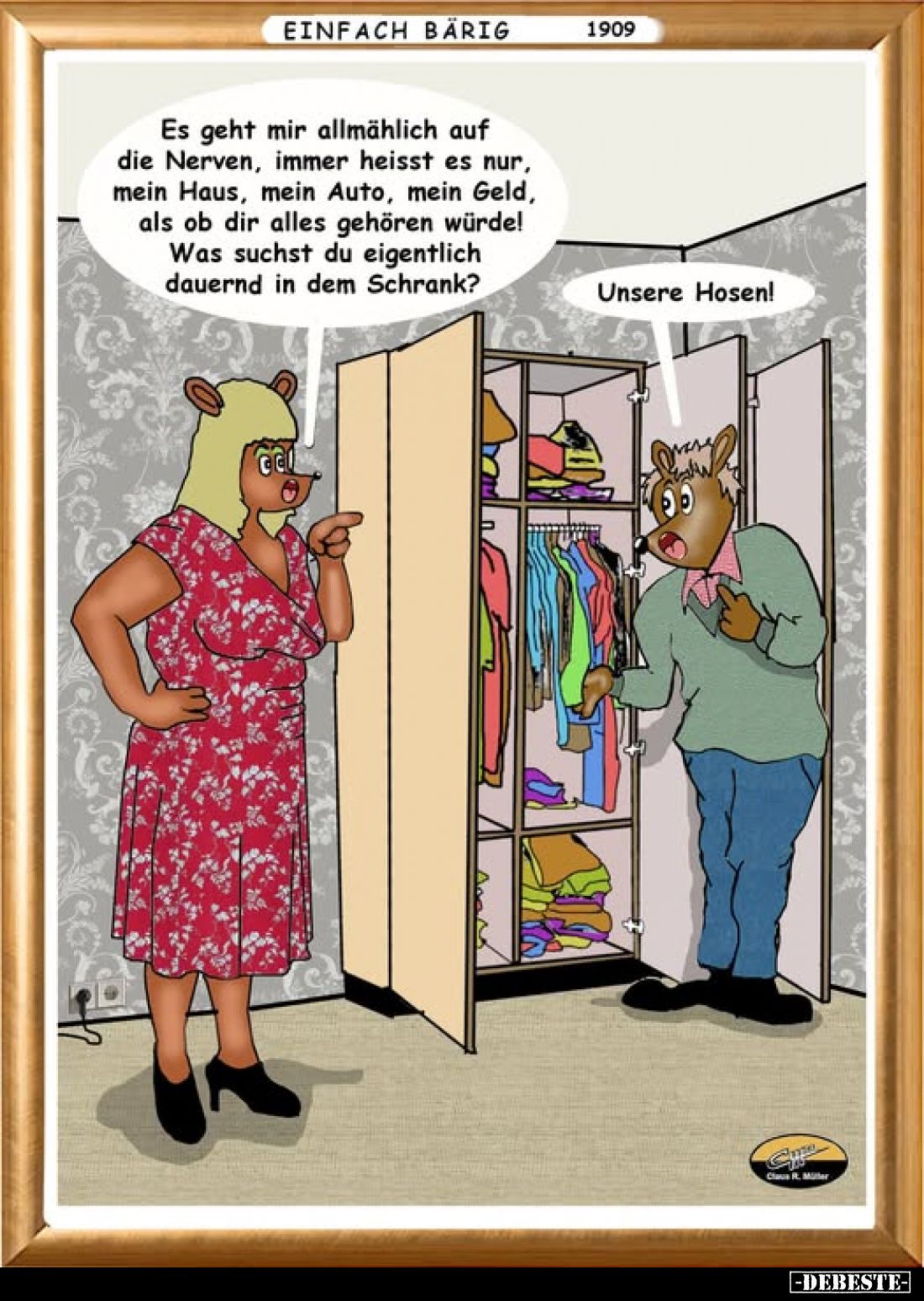 Es geht mir allmählich auf die Nerven, immer heisst es nur.. - Lustige Bilder | DEBESTE.de