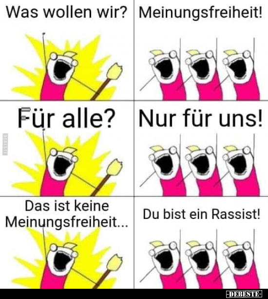 Was wollen wir?.. - Lustige Bilder | DEBESTE.de