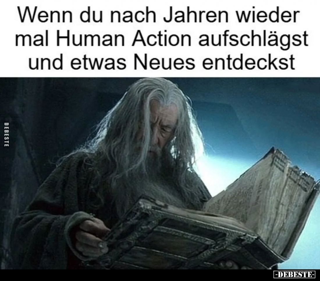 Wenn du nach Jahren wieder mal Human Action... - Lustige Bilder | DEBESTE.de