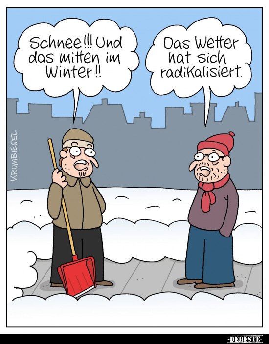 Lustige Bilder zum Thema: Schnee, Im Winter, Winter, Wetter