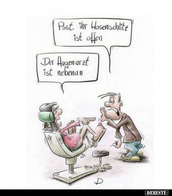 Psst, ihr Hosenschlitz ist offen..